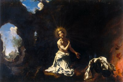 St. Dominic the Penitent by Carlo Dolci